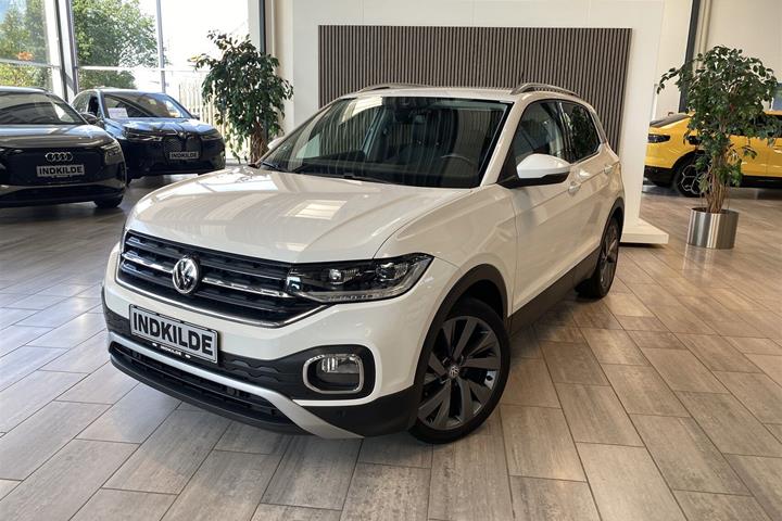 Hvid VW T-Cross fra 2019