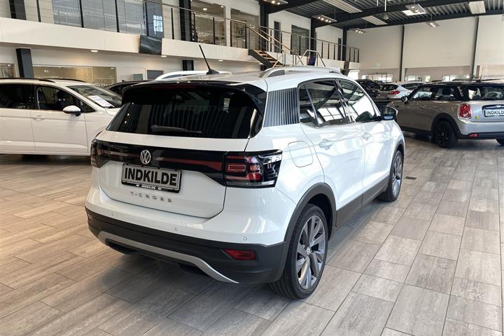 Hvid VW T-Cross fra 2019