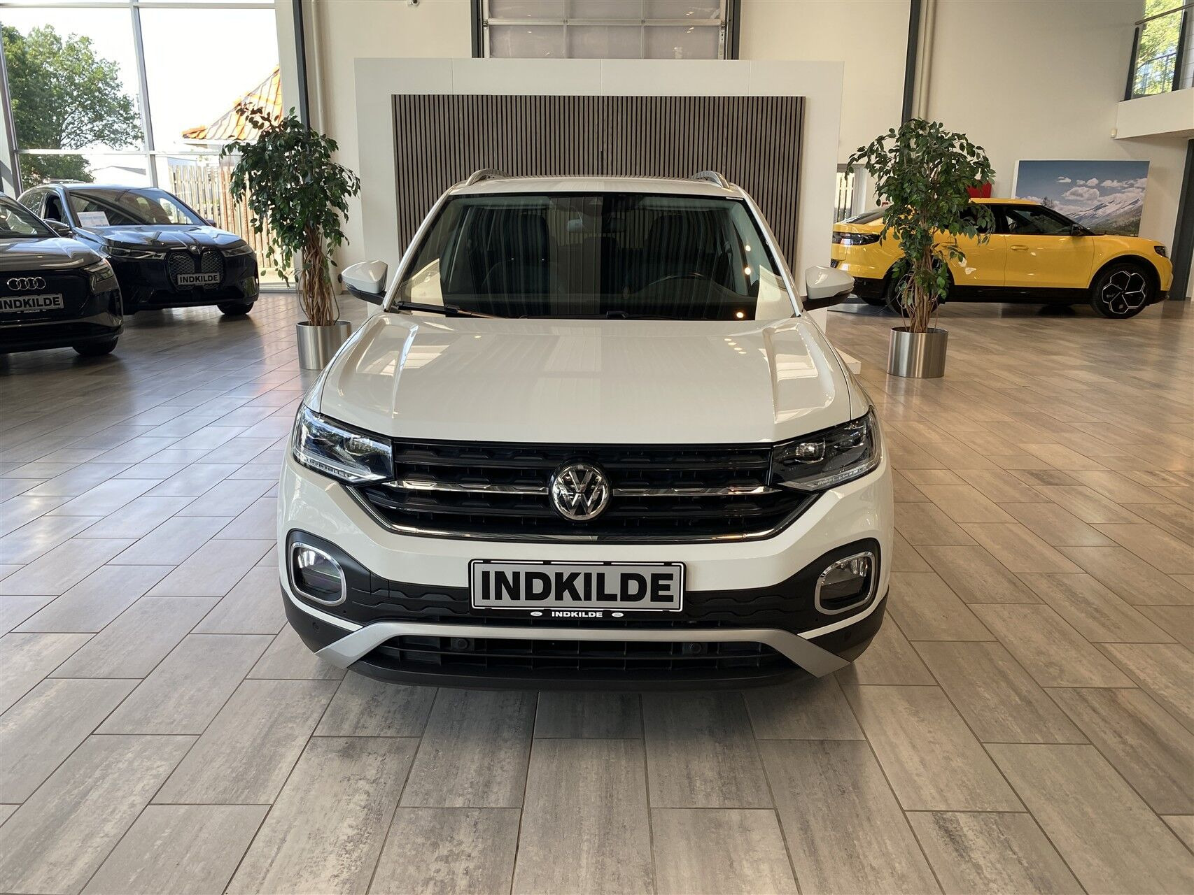 Hvid VW T-Cross fra 2019