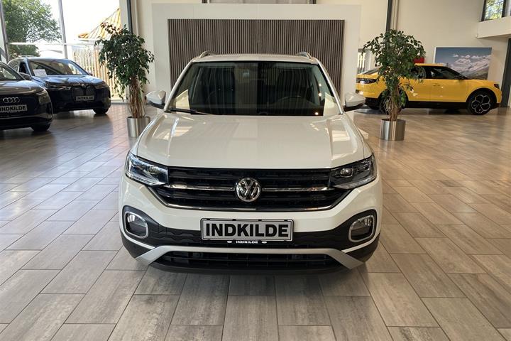 Hvid VW T-Cross fra 2019