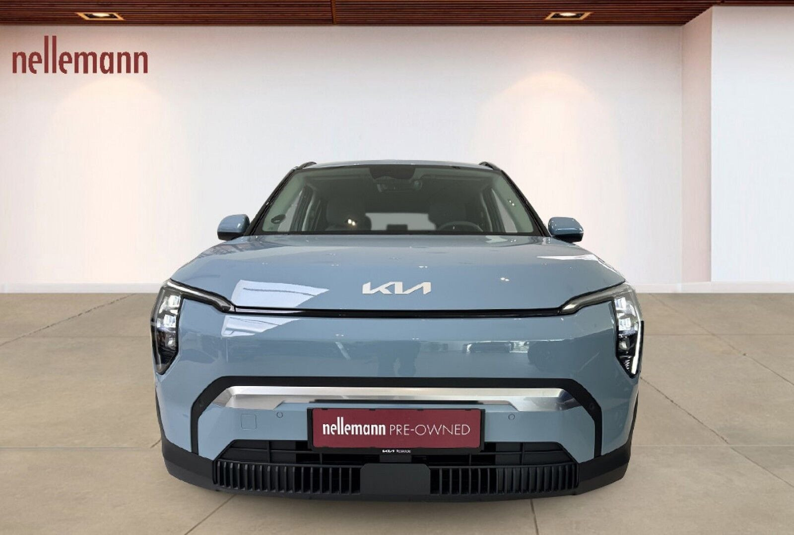 Blå Kia EV3 fra 2026