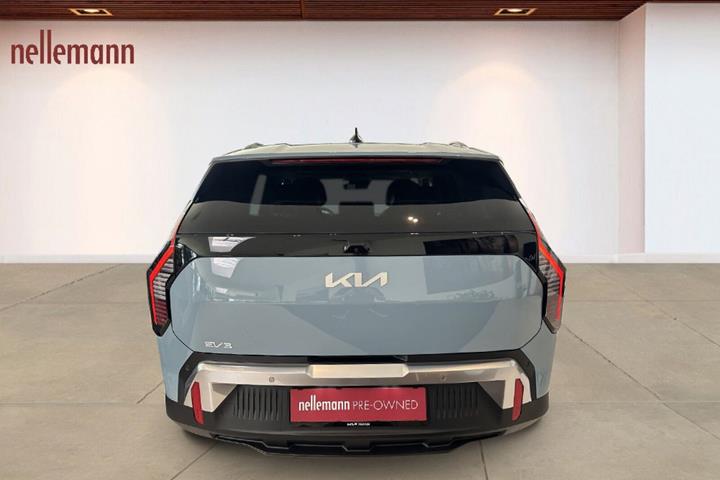 Blå Kia EV3 fra 2026