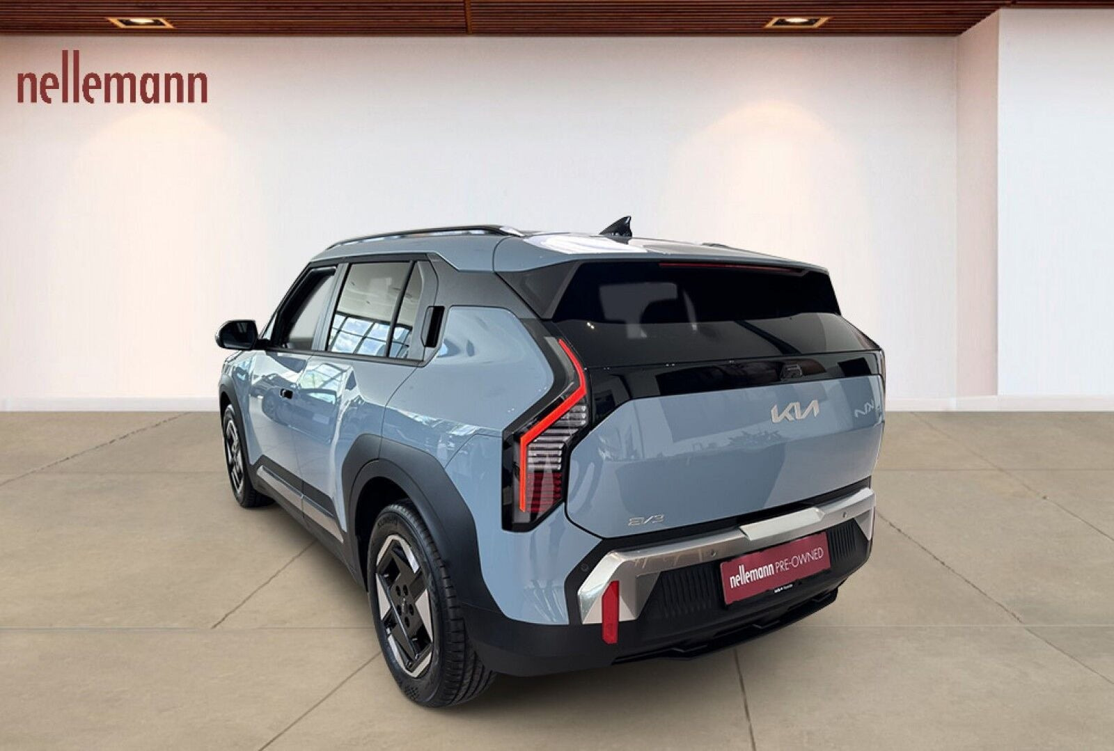Blå Kia EV3 fra 2026