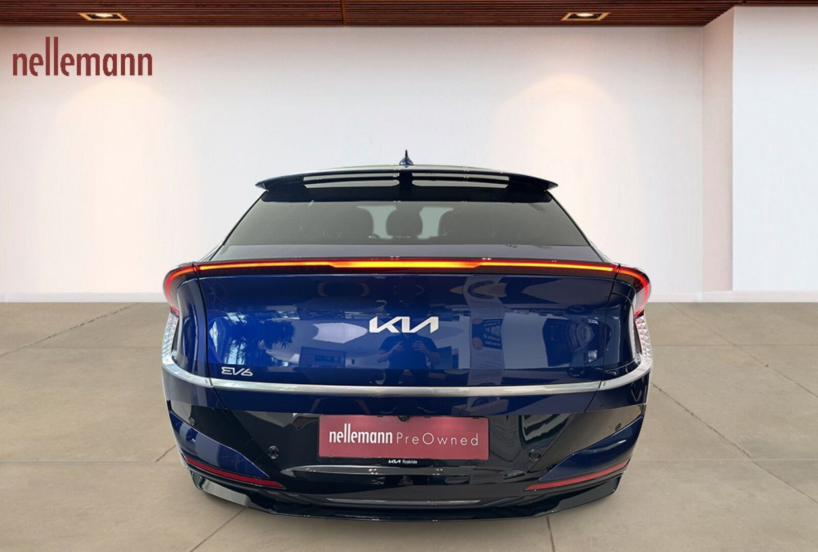 Blå Kia EV6 fra 2026