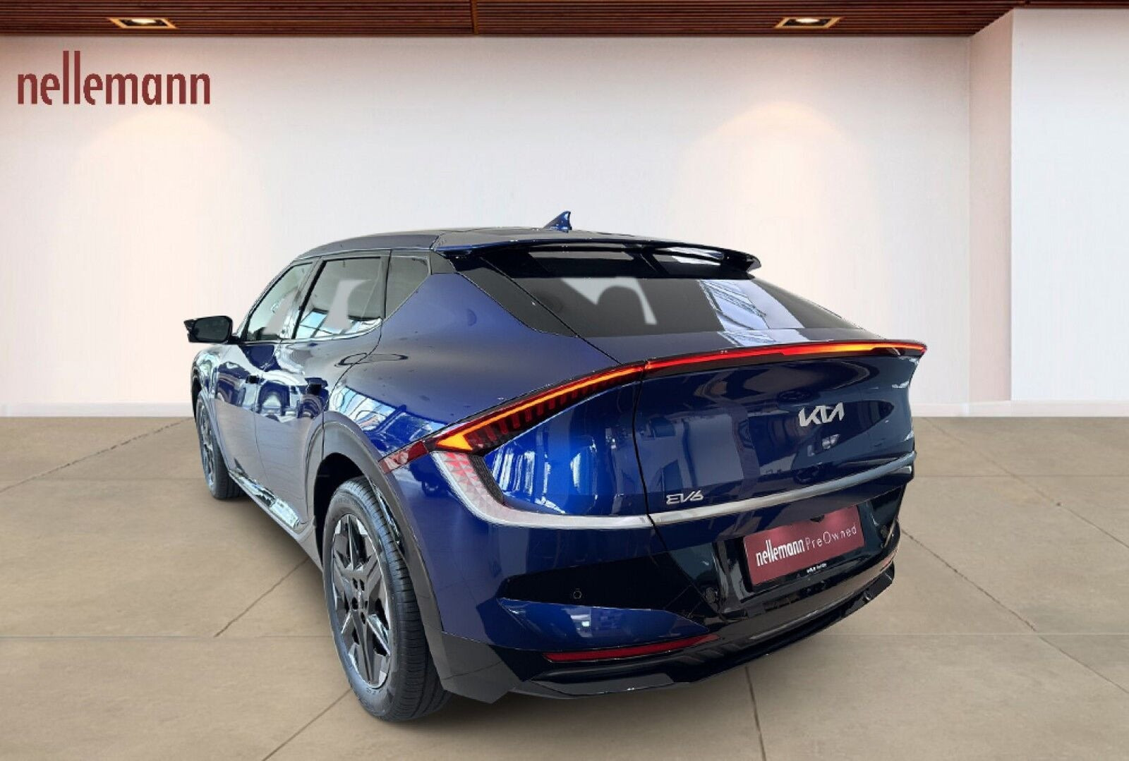 Blå Kia EV6 fra 2026