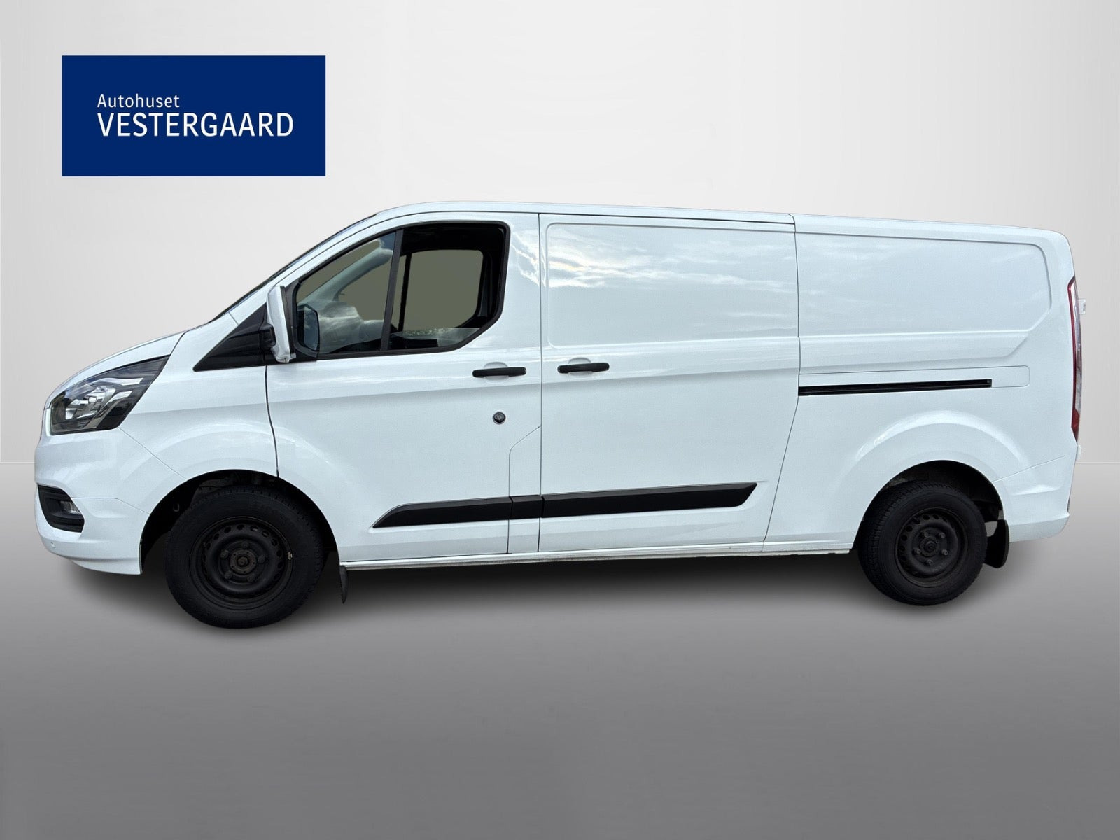 Hvid Ford Transit Custom 300 L2 fra 2021