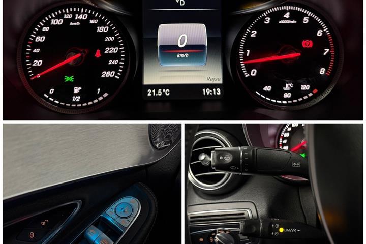 Grå Mercedes C180 fra 2014