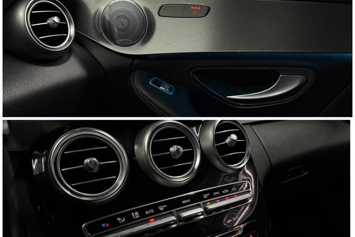 Grå Mercedes C180 fra 2014