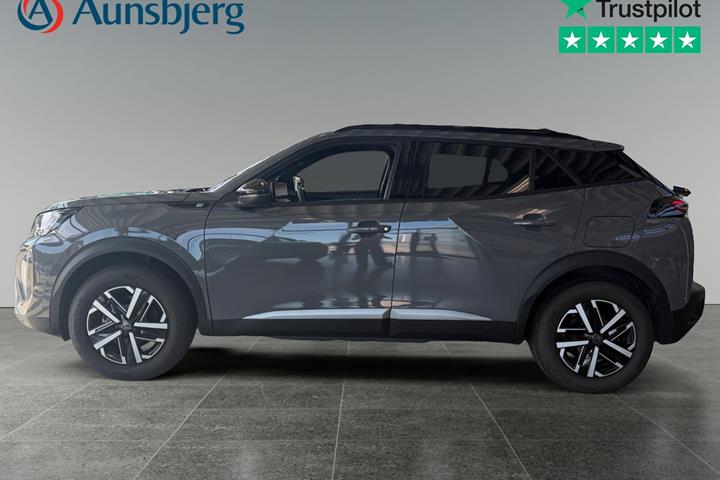 Grå Peugeot e-2008 fra 2025