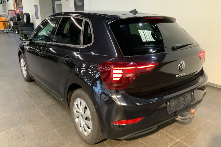 Sort VW Polo fra 2022