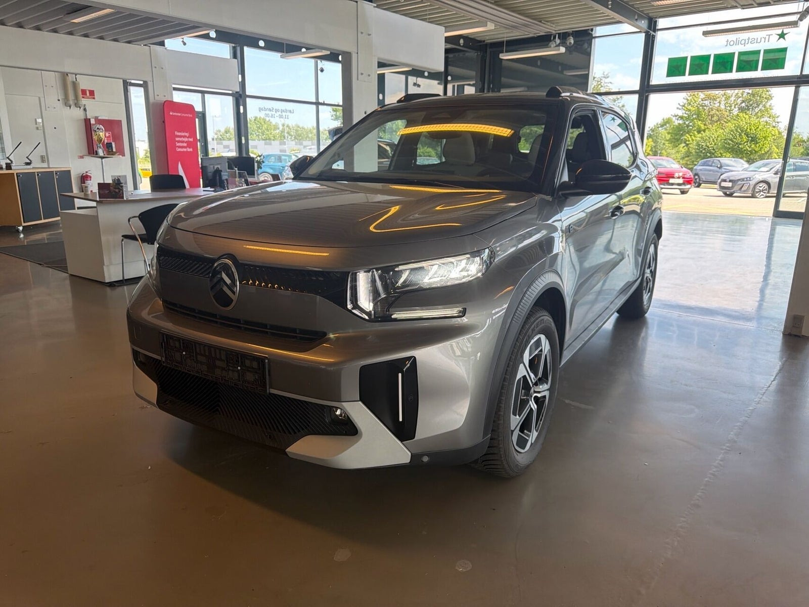 Grå Citroën e-C3 Aircross fra 2025