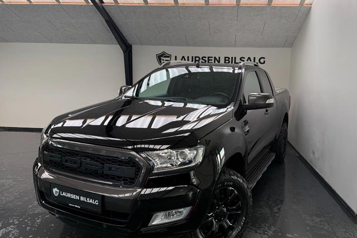 Sort Ford Ranger fra 2018