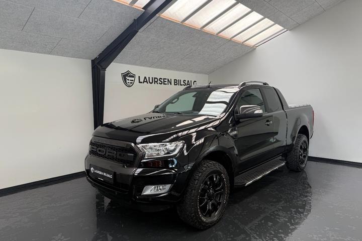 Sort Ford Ranger fra 2018