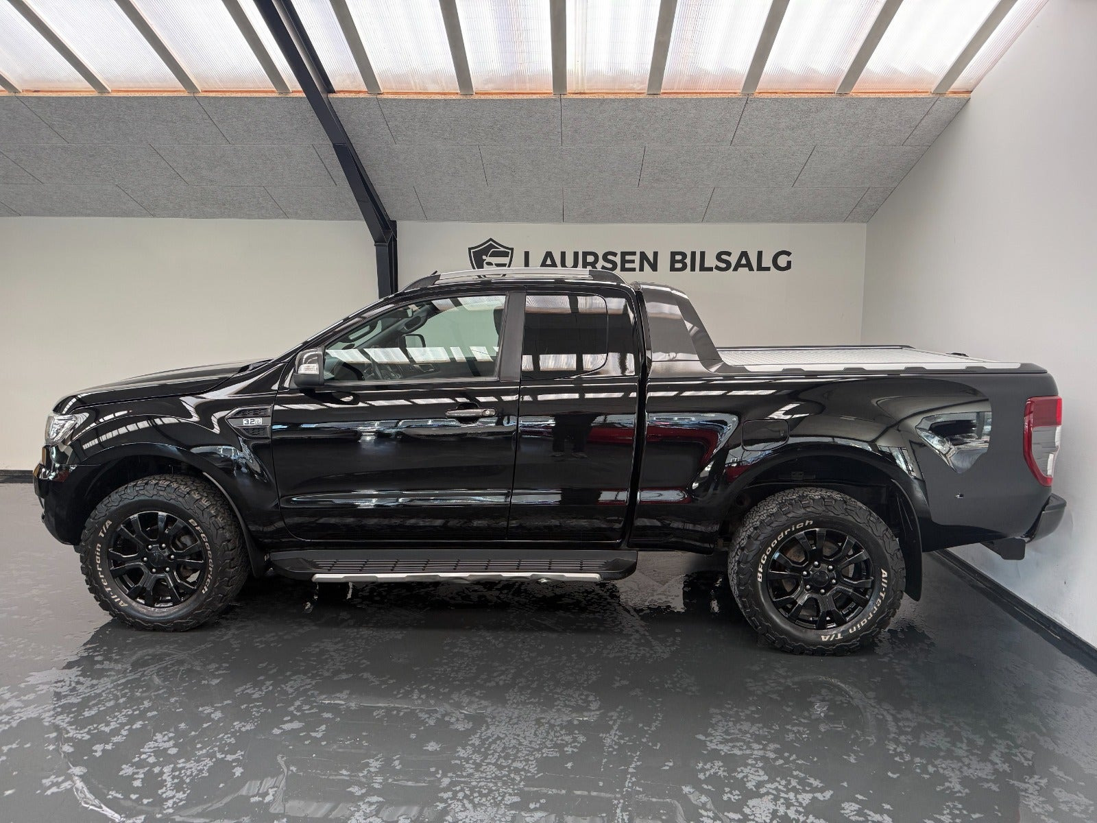 Sort Ford Ranger fra 2018