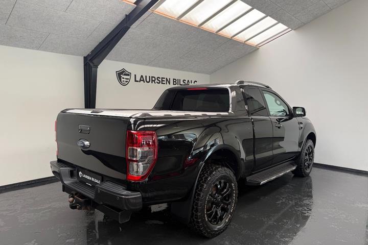 Sort Ford Ranger fra 2018