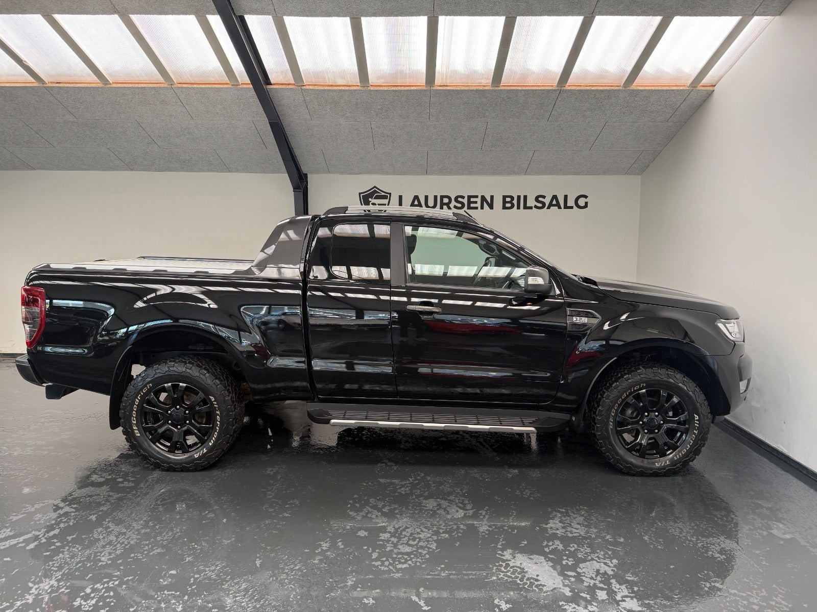 Sort Ford Ranger fra 2018
