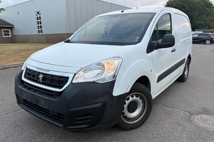 Hvid Peugeot Partner fra 2016