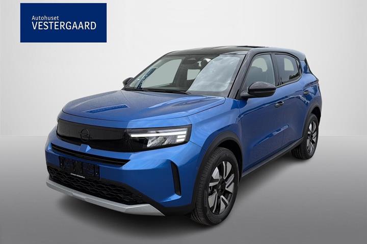 Blå Opel Frontera fra 2025