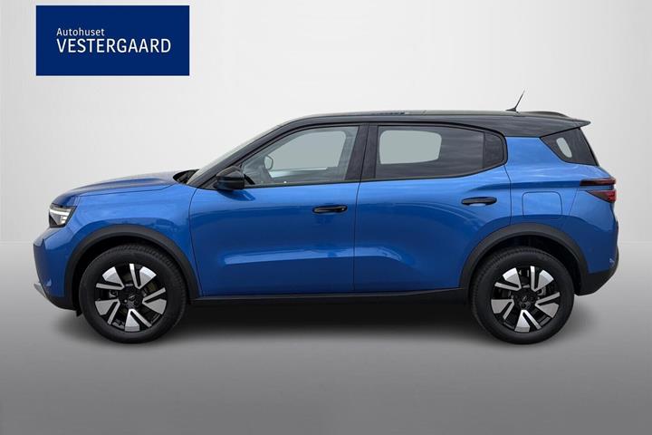 Blå Opel Frontera fra 2025