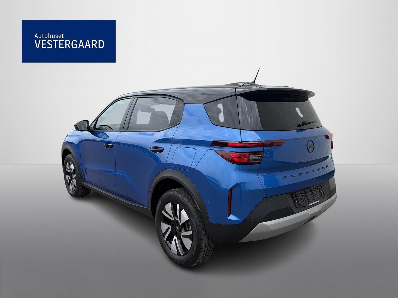 Blå Opel Frontera fra 2025