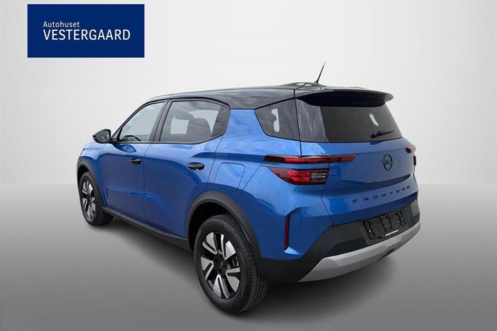 Blå Opel Frontera fra 2025