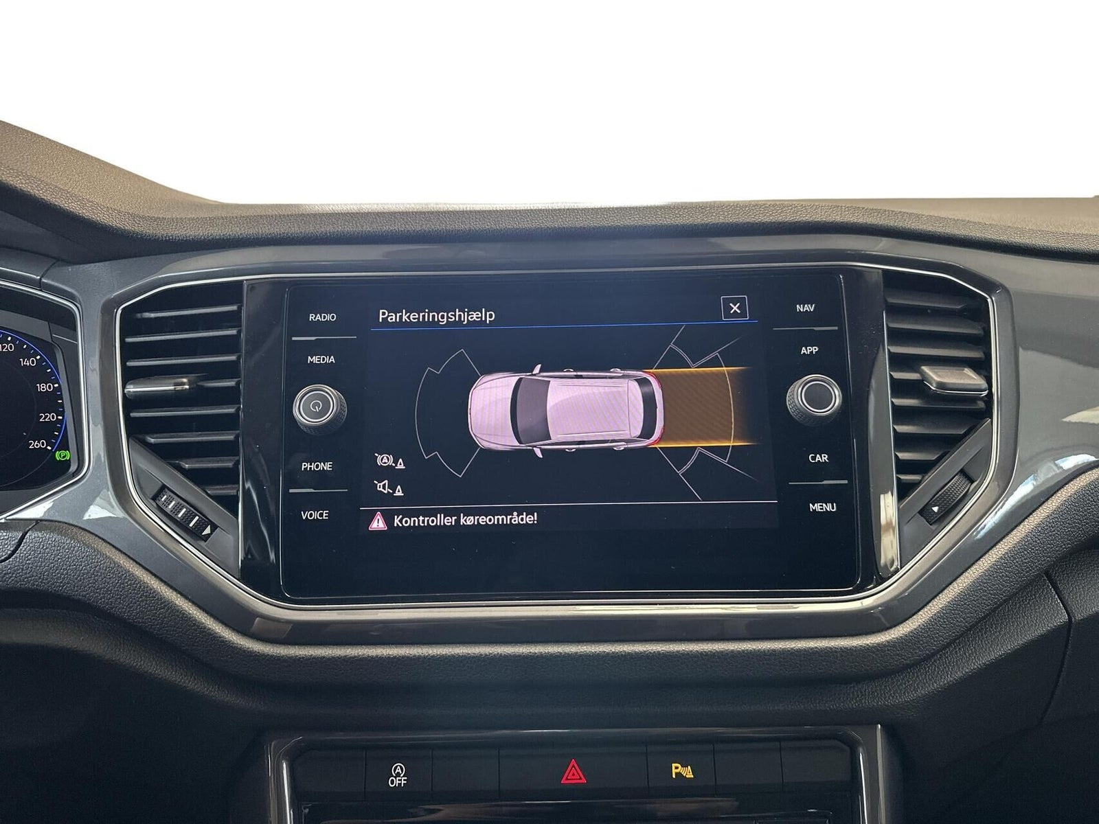 Sort VW T-Roc fra 2022