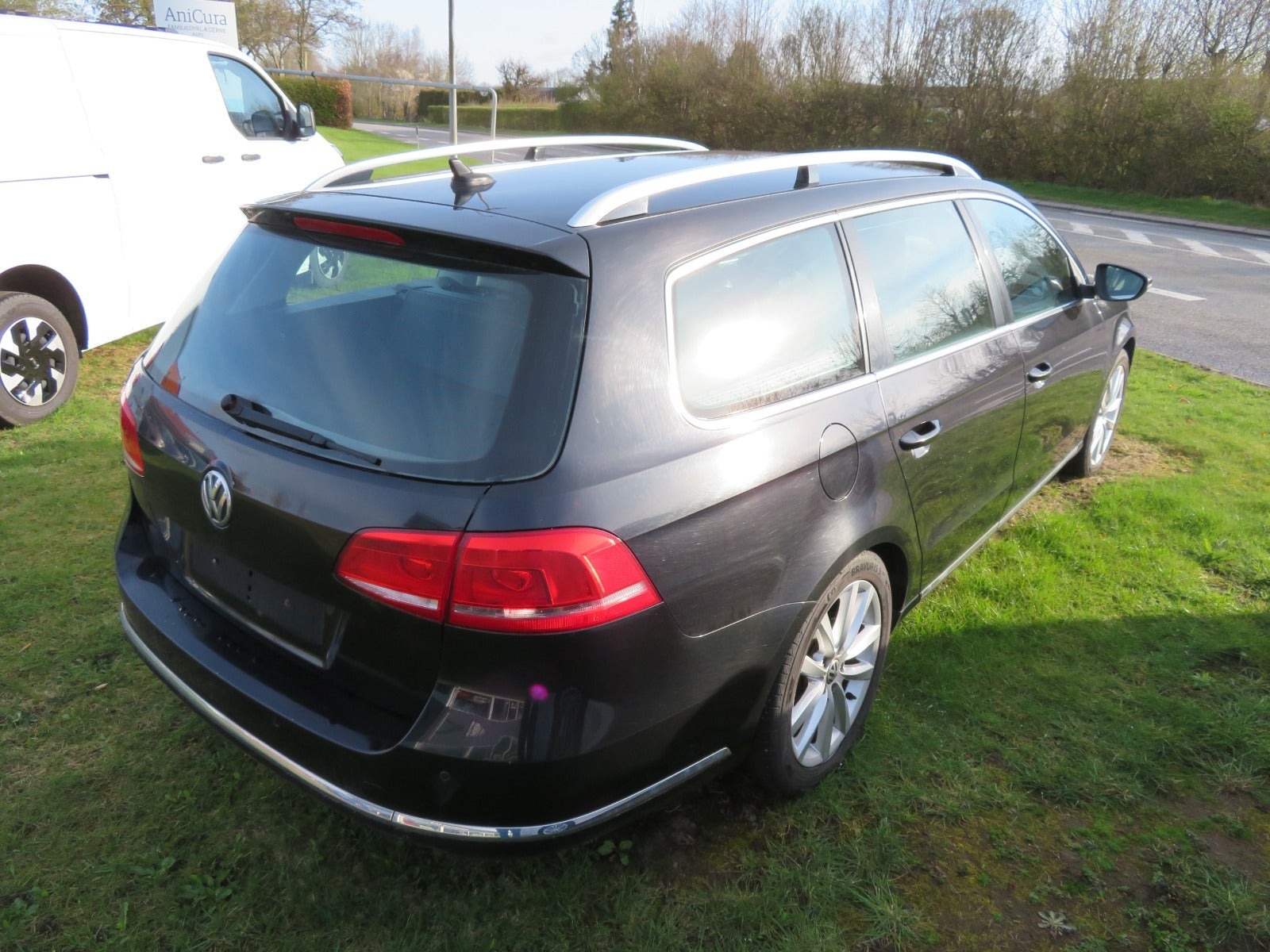 Sort VW Passat fra 2011