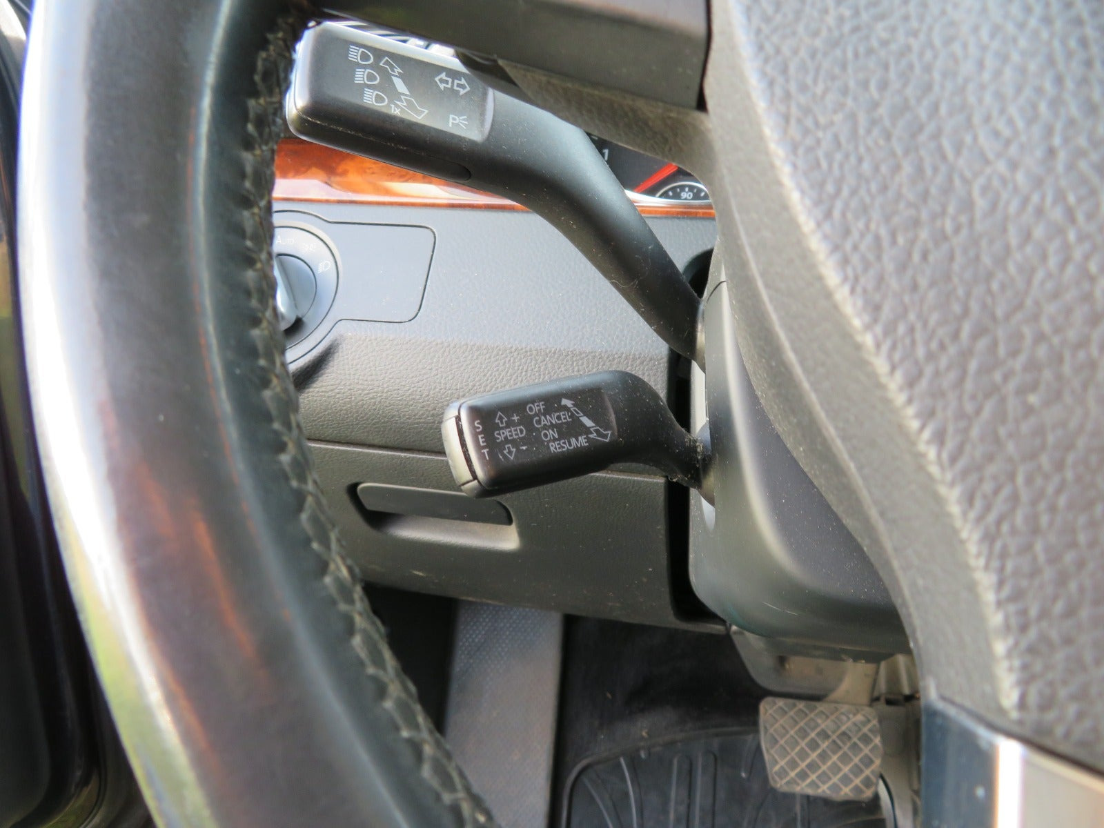 Sort VW Passat fra 2011
