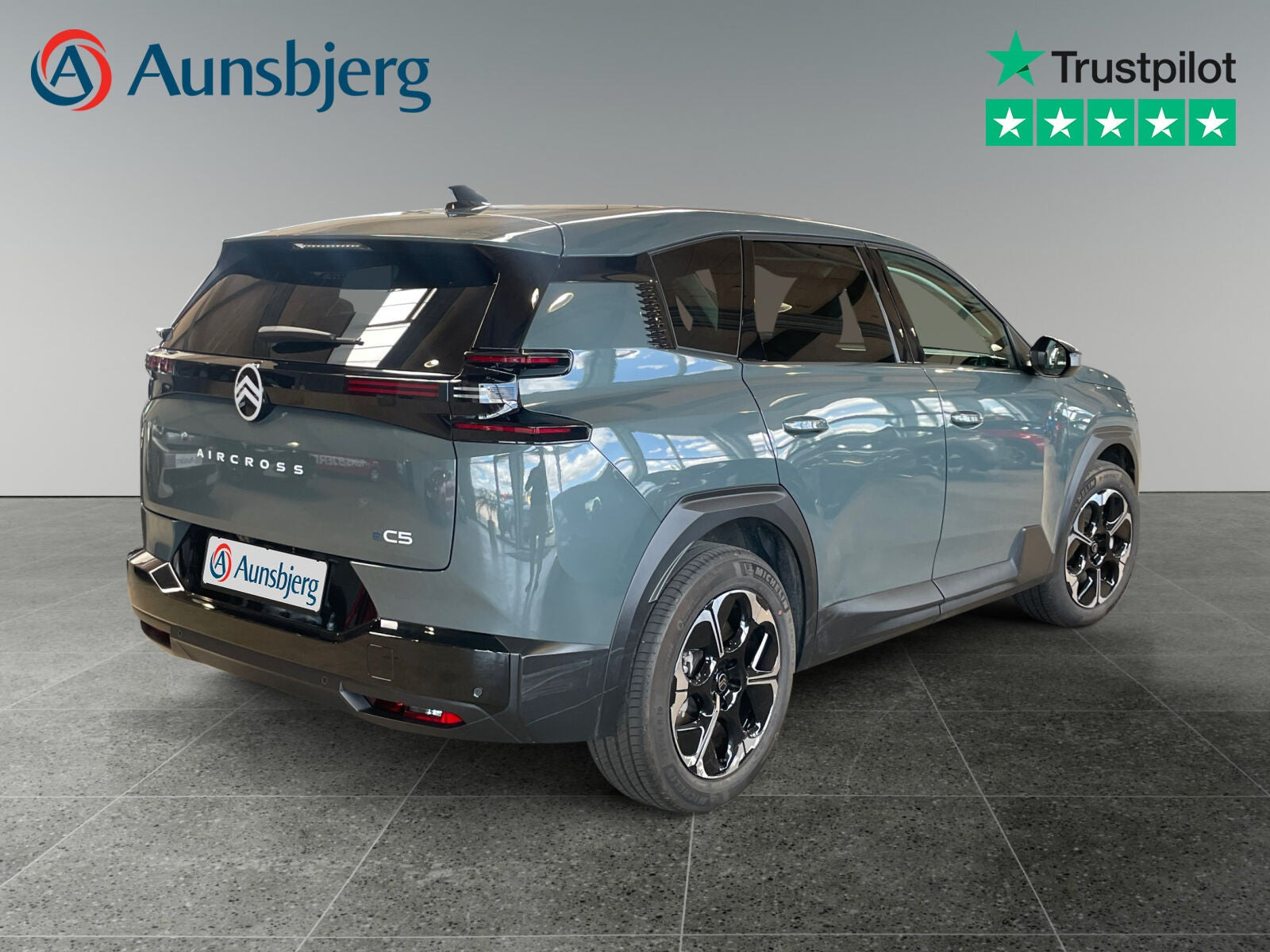 Grøn Citroën ë-C5 Aircross fra 2025
