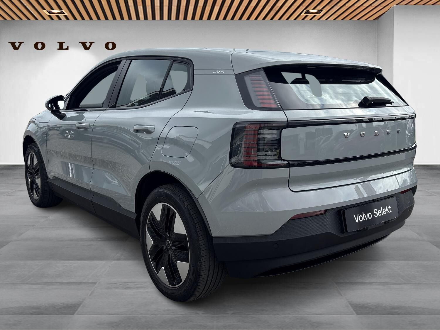 Grå Volvo EX30 fra 2024