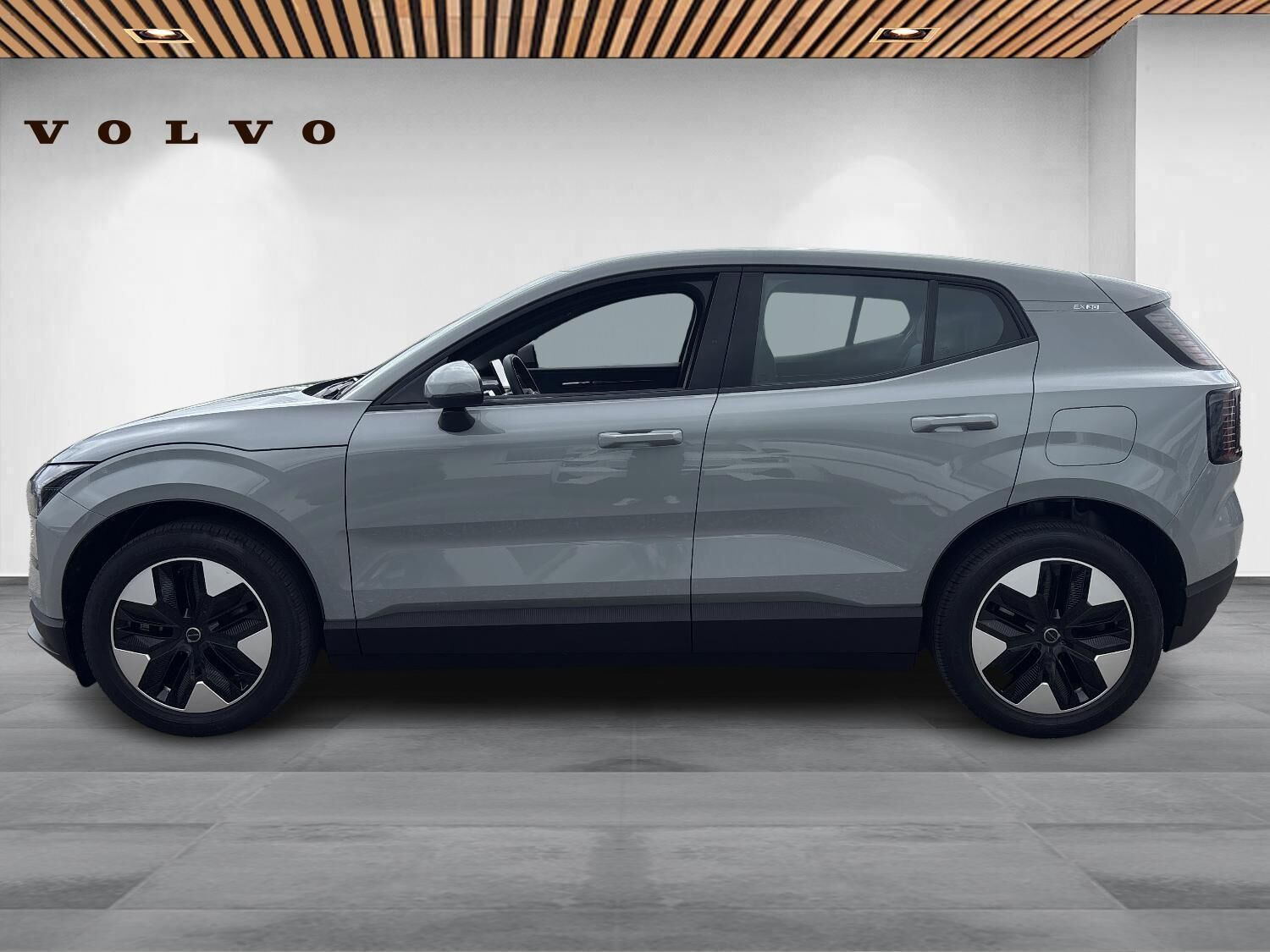 Grå Volvo EX30 fra 2024