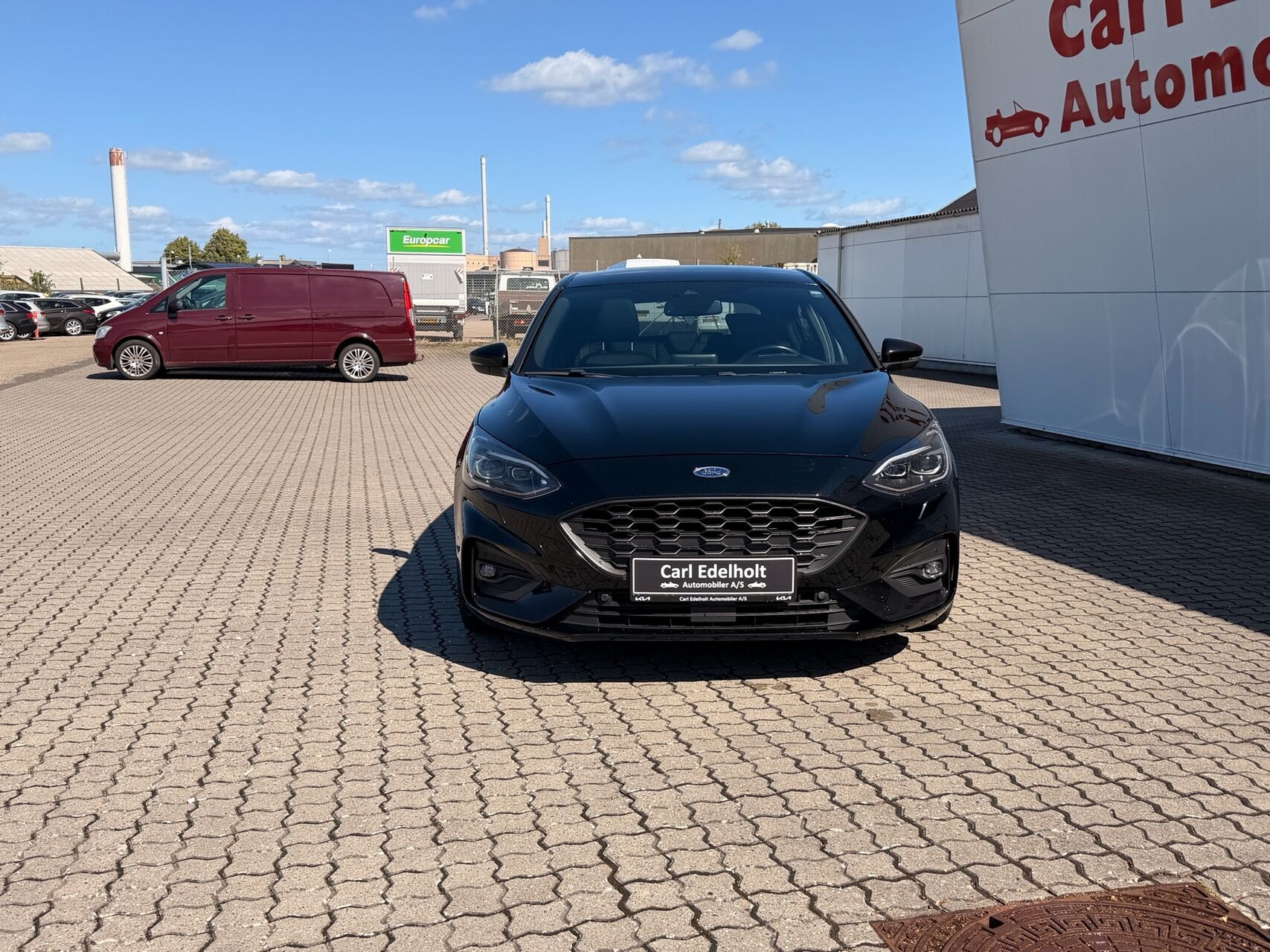 Sort Ford Focus fra 2018