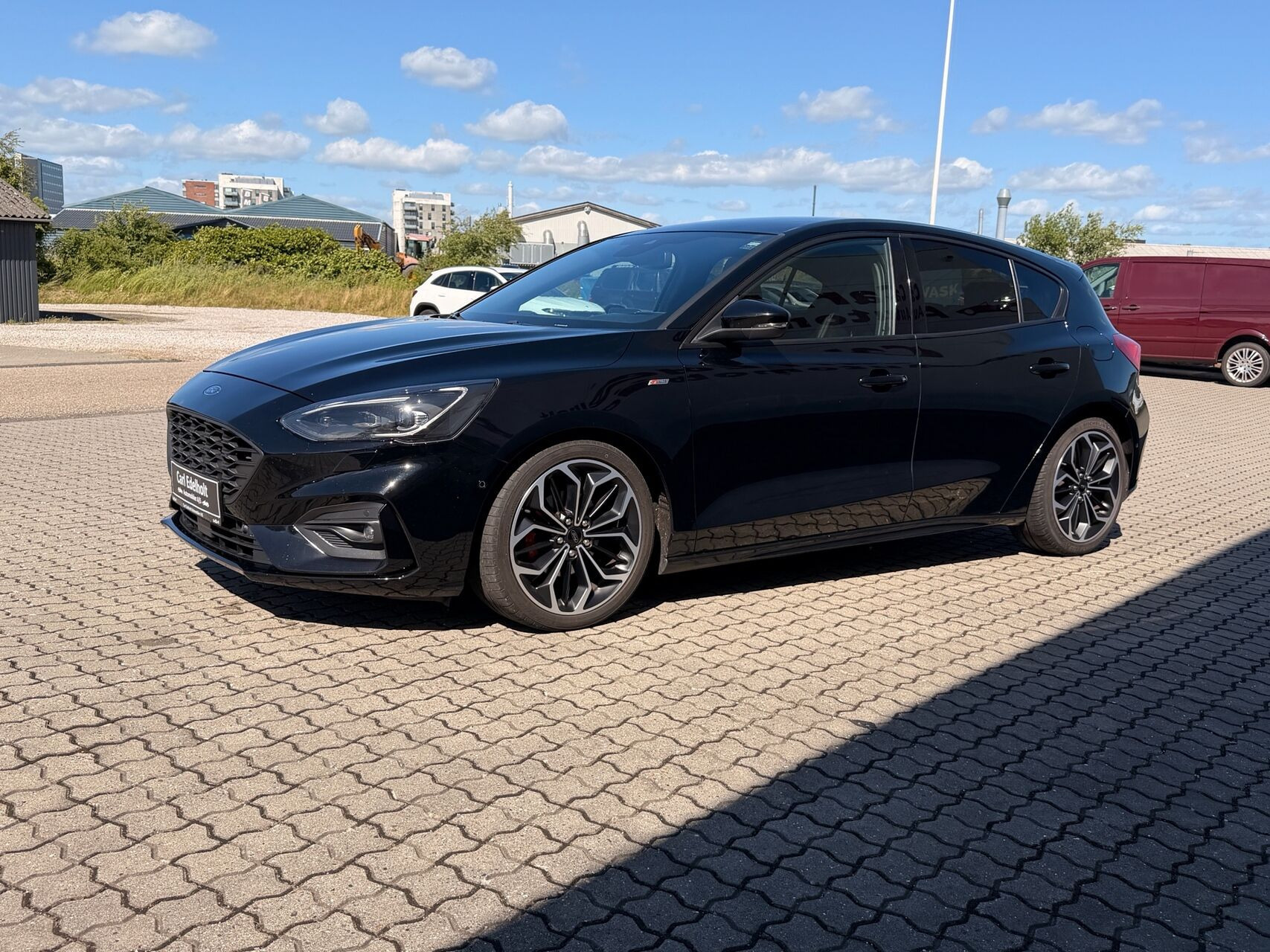 Sort Ford Focus fra 2018