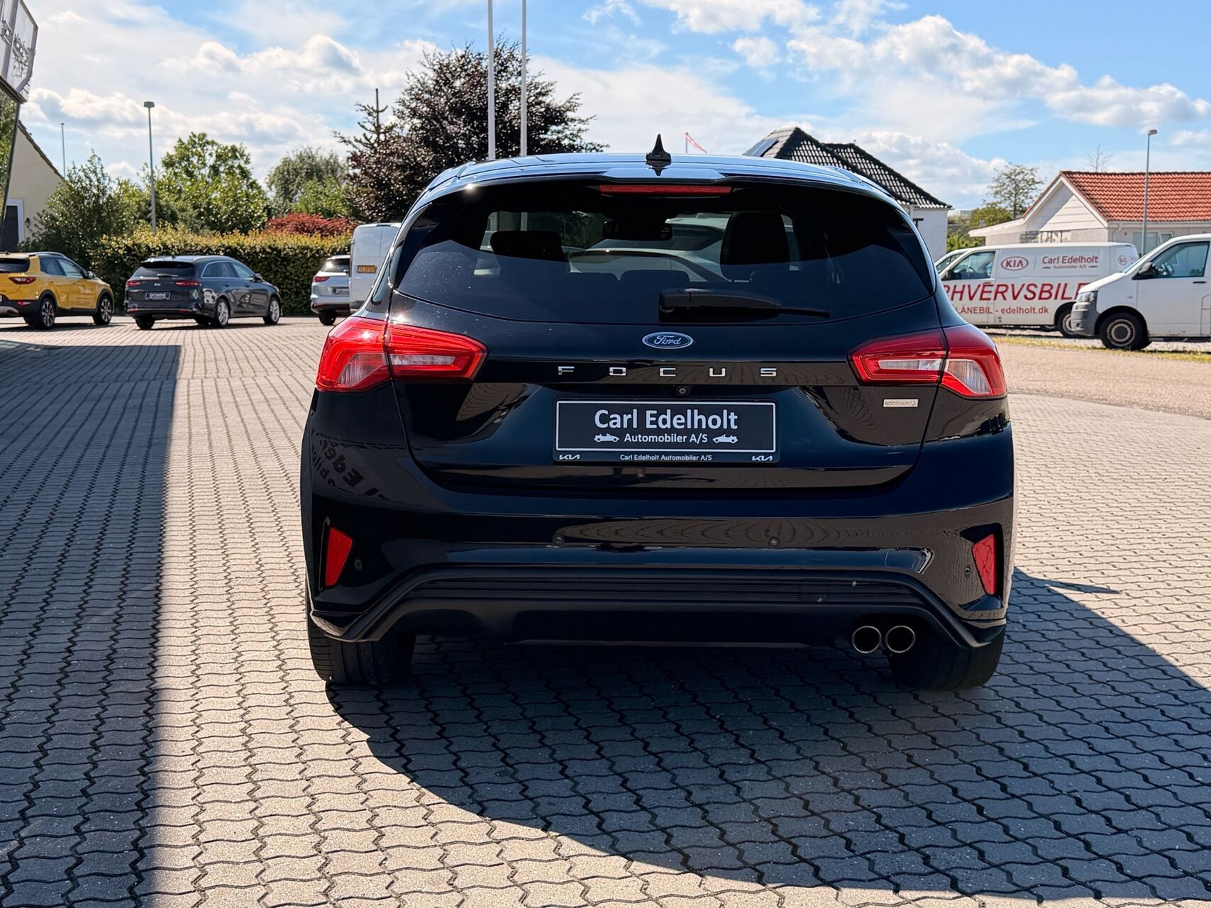 Sort Ford Focus fra 2018