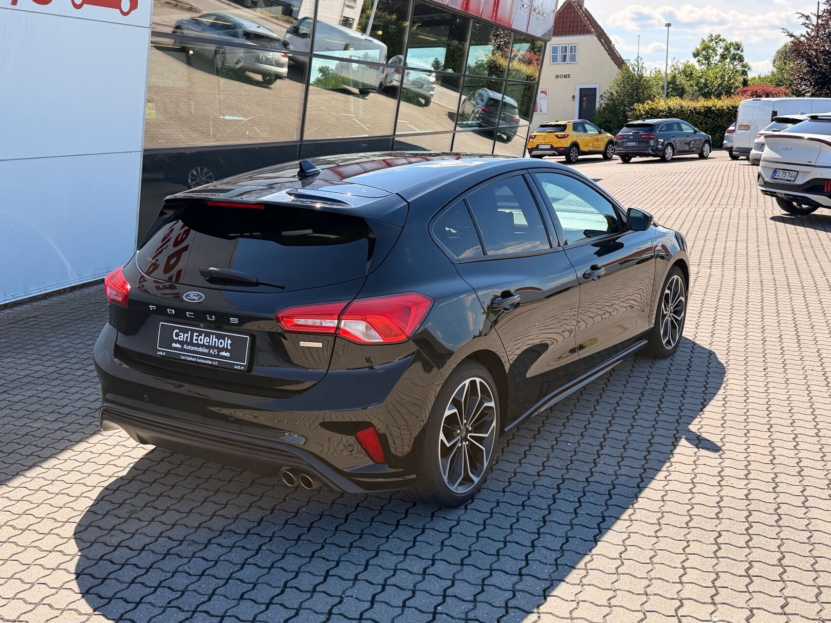 Sort Ford Focus fra 2018
