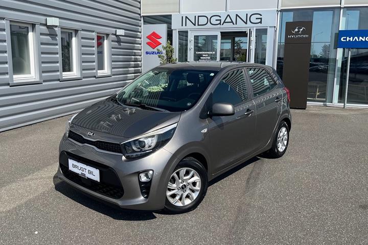 Grå Kia Picanto fra 2017