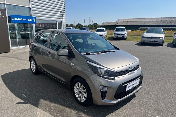 Grå Kia Picanto fra 2017