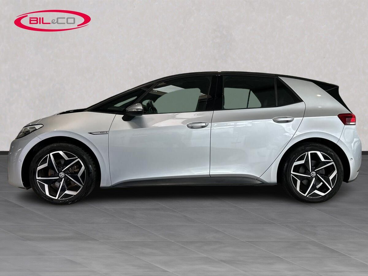 Sølv VW ID.3 fra 2023