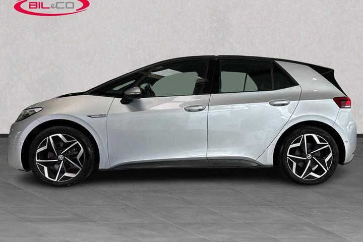 Sølv VW ID.3 fra 2023