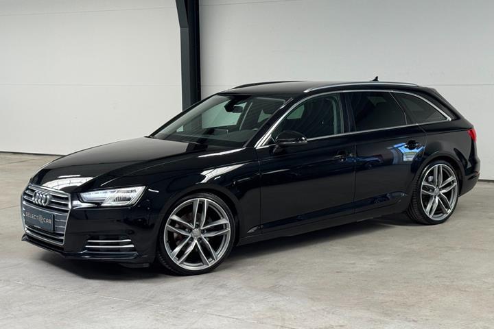 Sort Audi A4 fra 2018