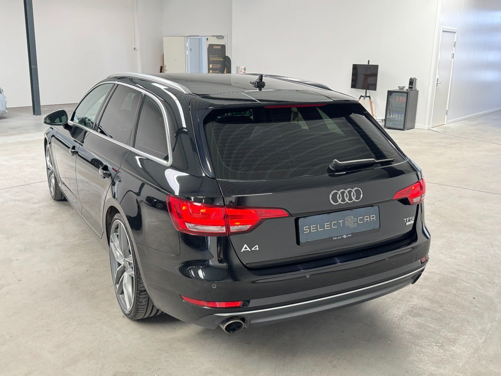 Sort Audi A4 fra 2018