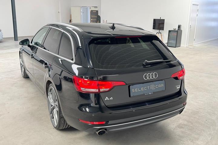 Sort Audi A4 fra 2018