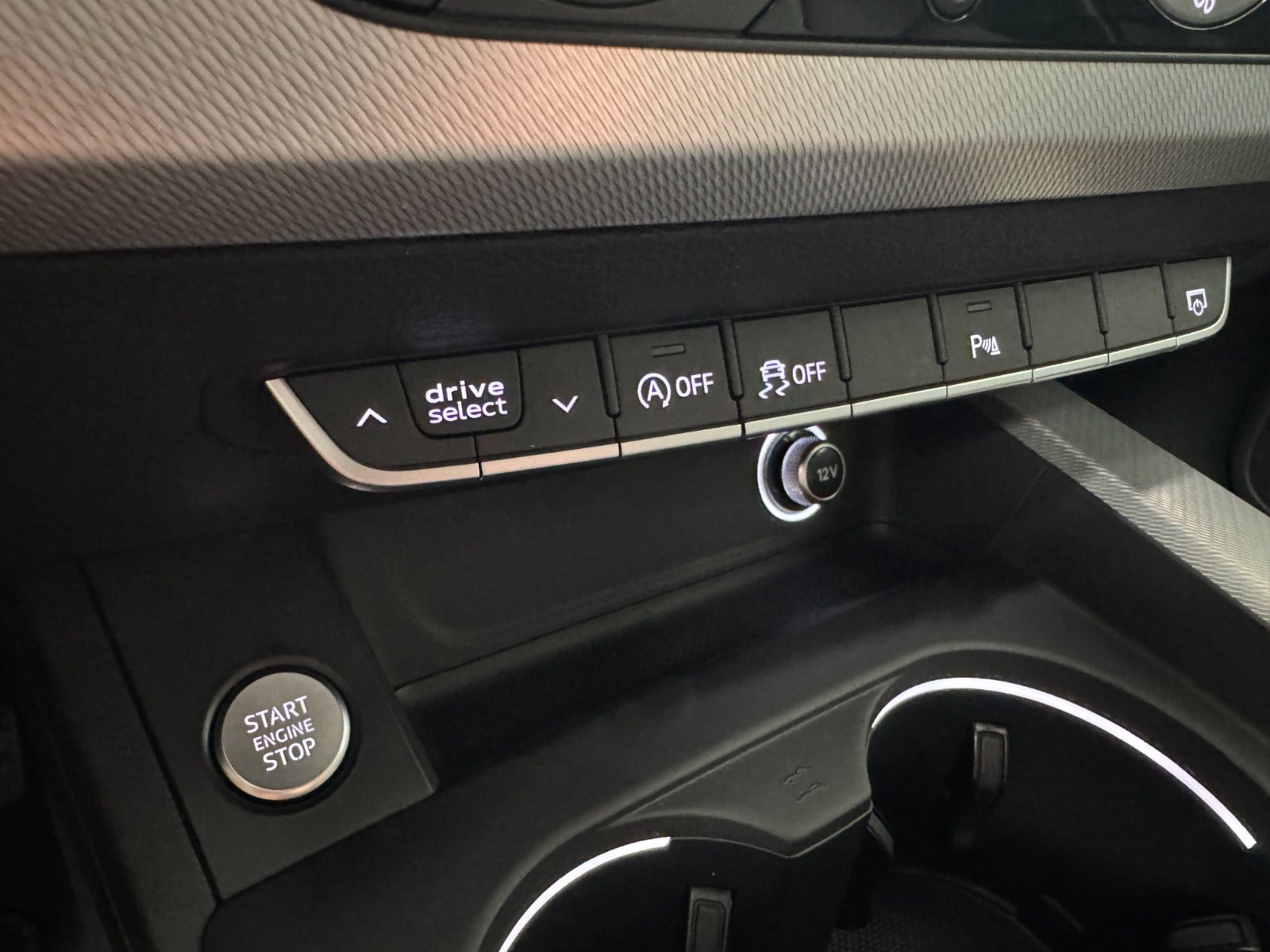 Sort Audi A4 fra 2018