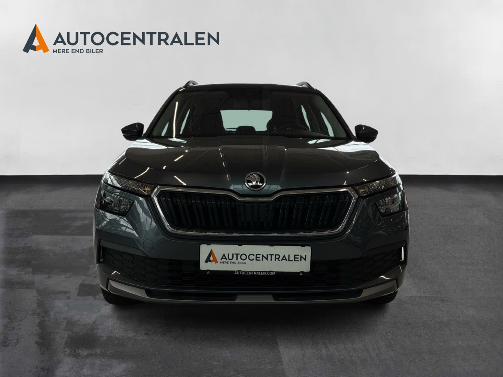 Grå Skoda Kamiq fra 2021