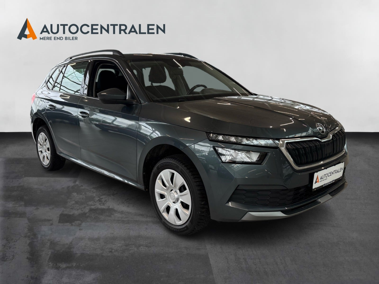 Grå Skoda Kamiq fra 2021