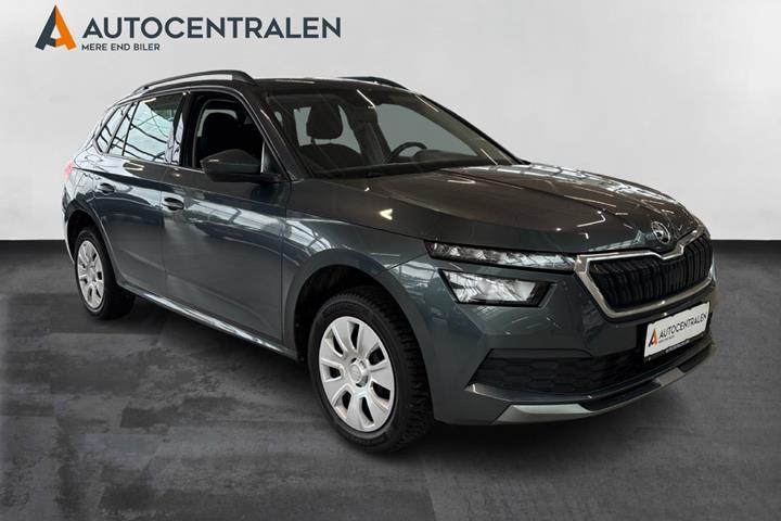 Grå Skoda Kamiq fra 2021