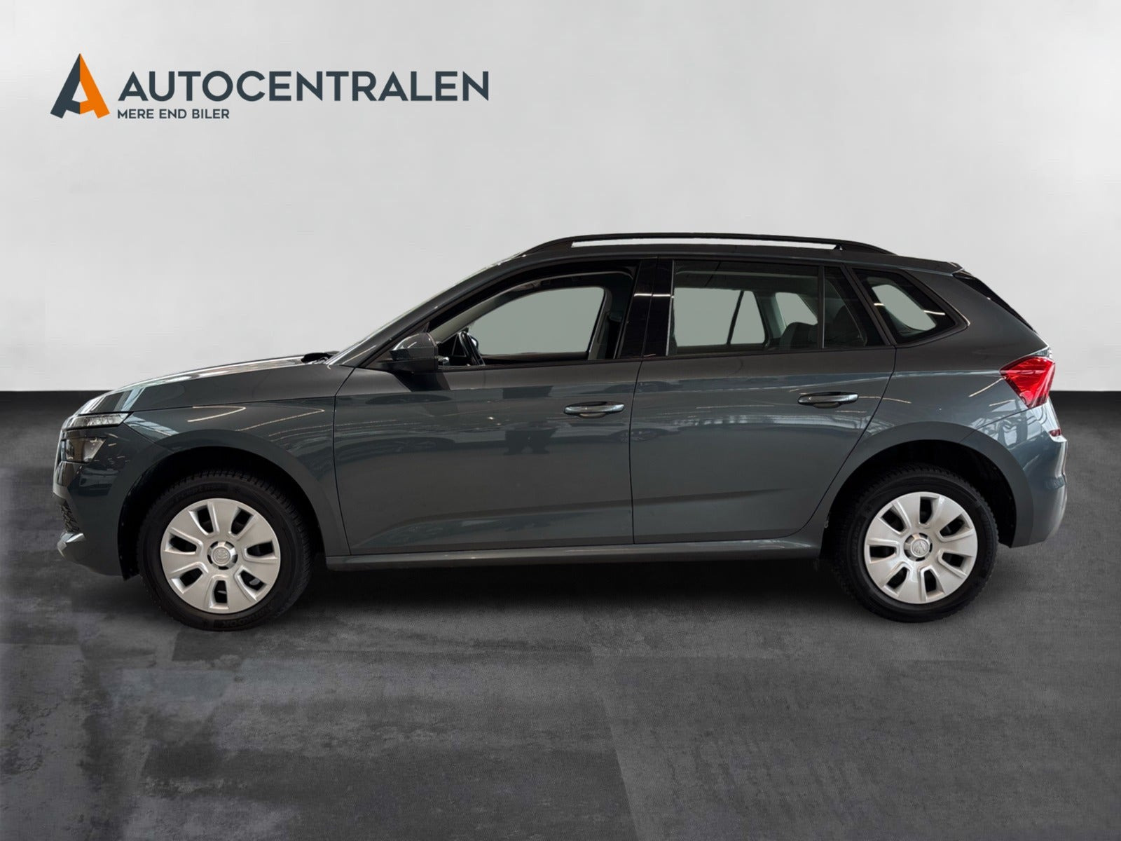 Grå Skoda Kamiq fra 2021