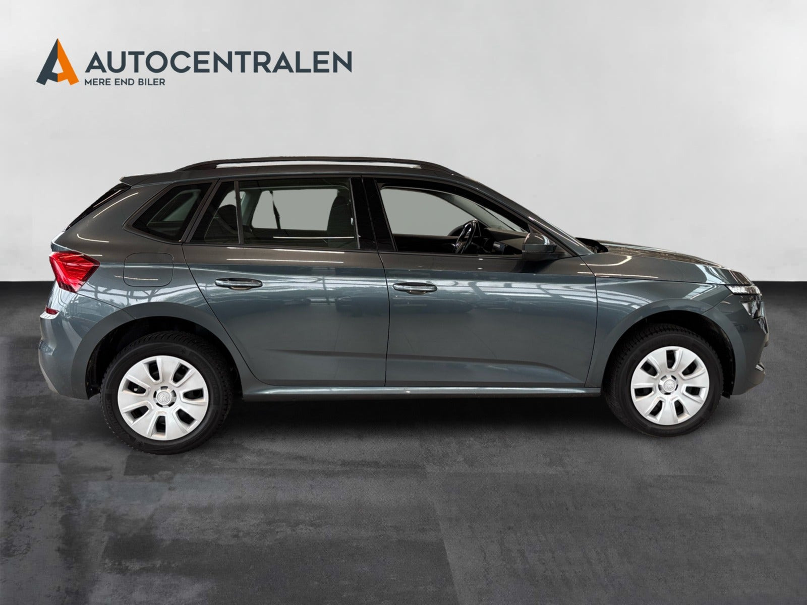 Grå Skoda Kamiq fra 2021