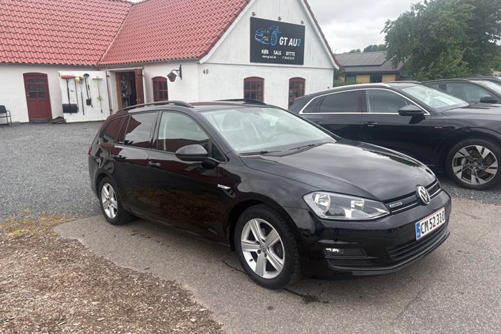 Sort VW Golf VII fra 2015