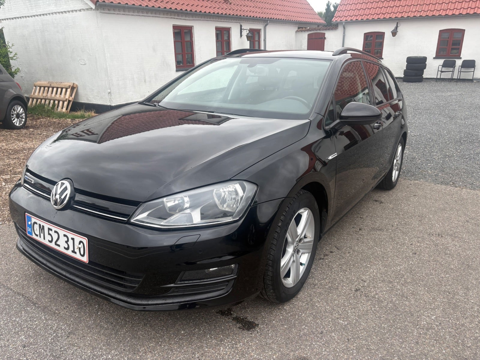 Sort VW Golf VII fra 2015